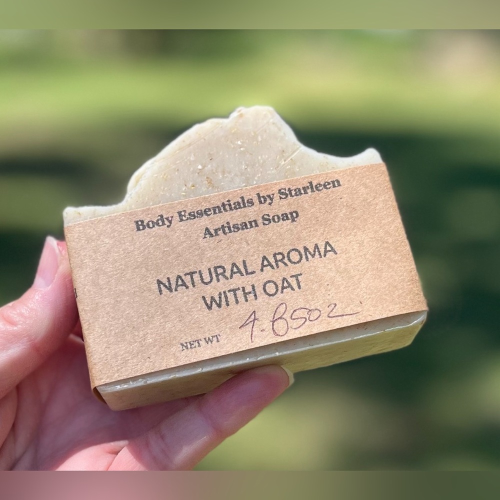 Artisan Soap Handcrafted, by Me ❤️UNSCENTED With Oat - Picture 2 of 3